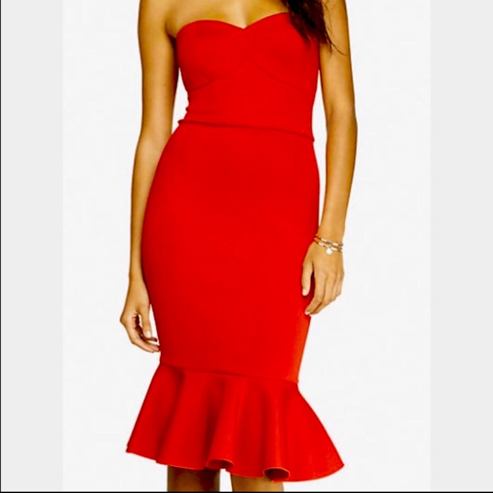 Express trumpet dress